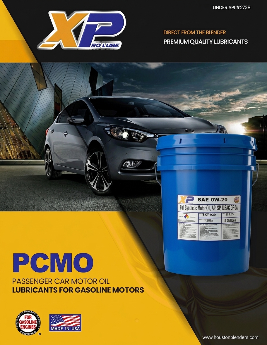 XProlube product family flyer — Passenger Car Motor Oils